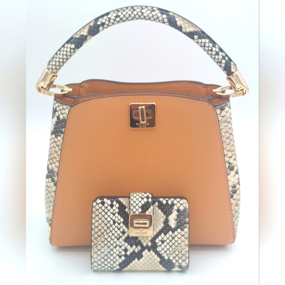 kate spade Handbags - Kate spade Tiramisu Multi with matching wallet (sold out)